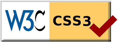 Esta página cumple con las normas CSS3 de W3C