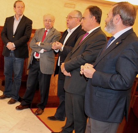 Manuel Romero se ha reunido con el alcalde de Andújar, el subdelegado del Gobierno en Jaén y con algunos vecinos afectados.