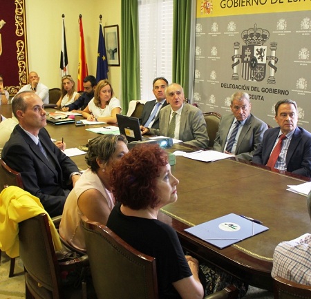 Celebración del Consejo del Agua que ha tenido lugar en Ceuta