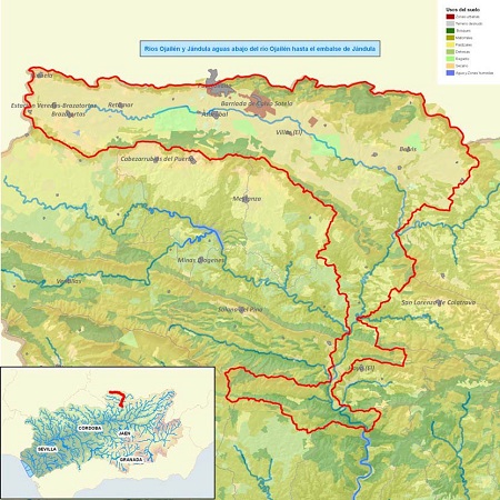 Zona de actuación. Brazatortas (Ciudad Real)