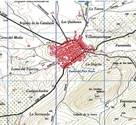 Plano del proyecto de defensa contra inundaciones