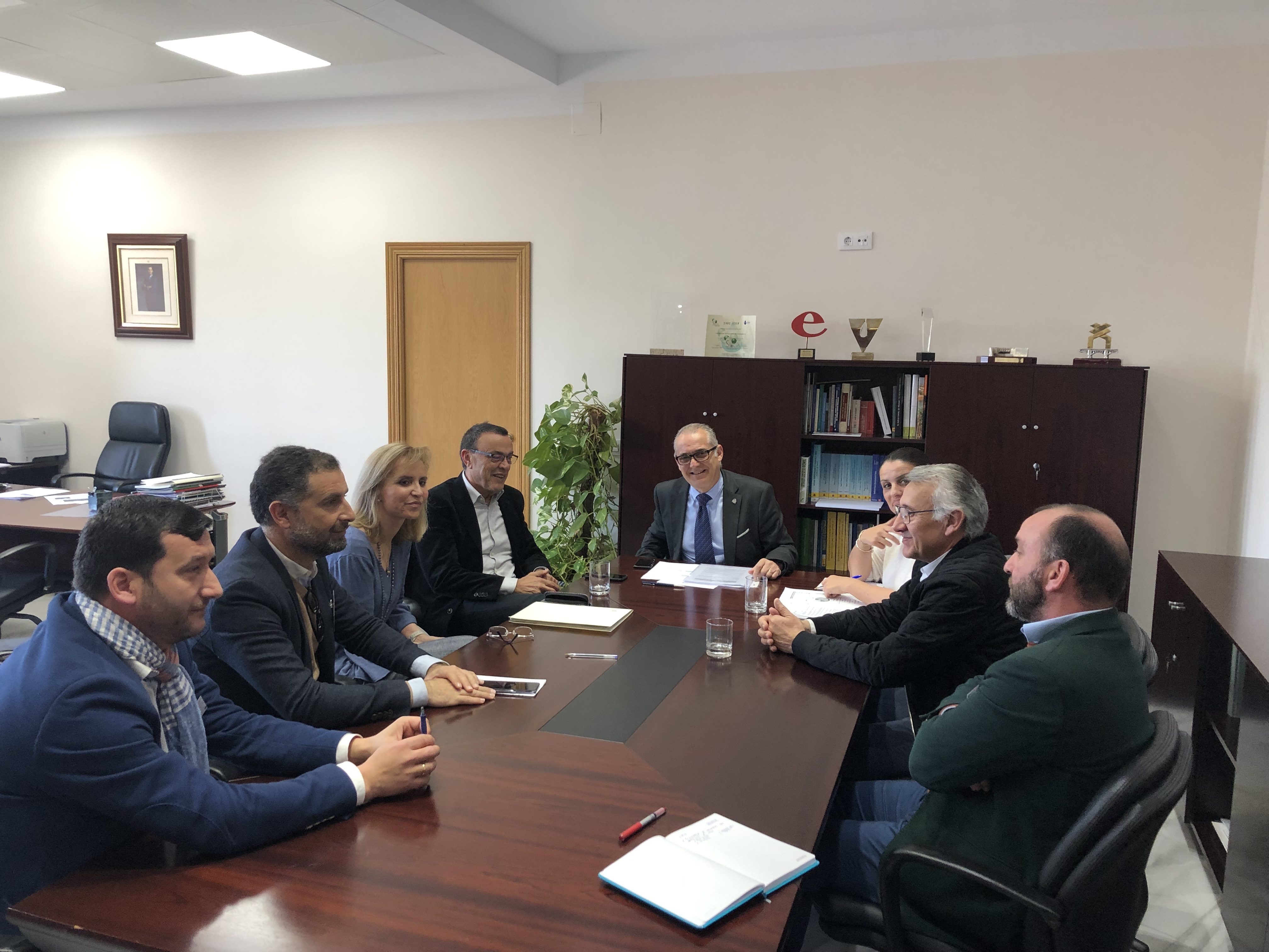 El presidente de la CHG reúne a los alcaldes del entorno de Doñana