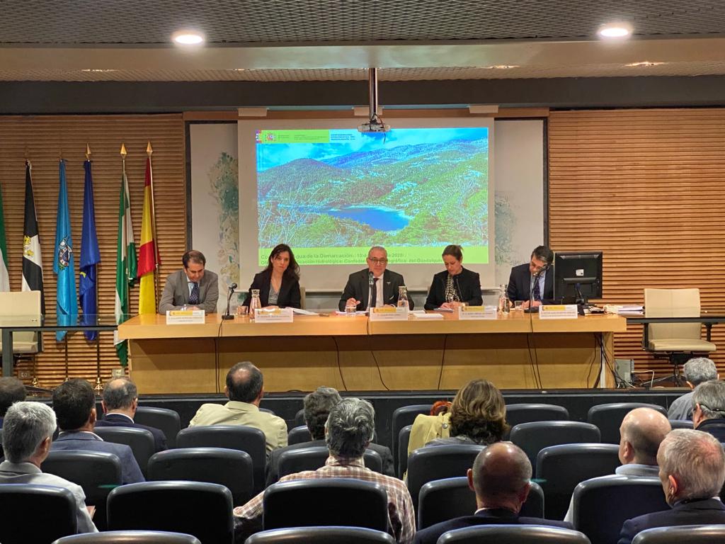 La CHG presenta a los representantes de los usuarios de la cuenca el EpTI de la demarcación del Guadalquivir