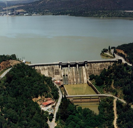 Embalse de Puente Nuevo, en Córdoba.