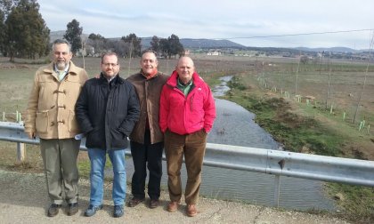 Responsables técnicos del proyecto junto con el interventor