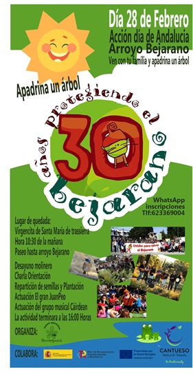 Cartel de la actividad organizada con motivo del Día de Andalucía.