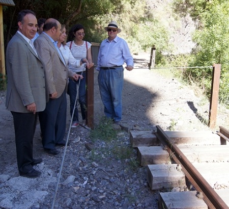 El presidente de la CHG ha visitado las obras