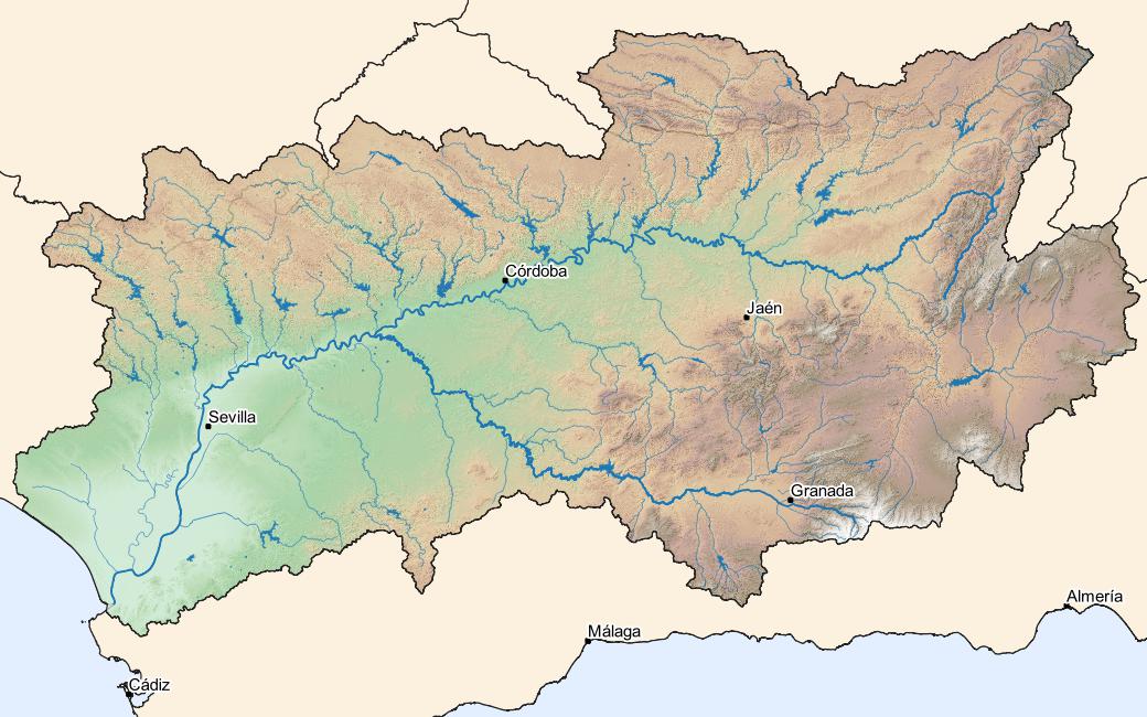 Mapa Precipitaciones, Caudales y Temperaturas en tiempo real